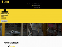 loherbau.ch Webseite Vorschau