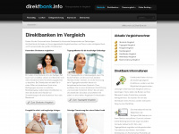direkt-bank.info Webseite Vorschau