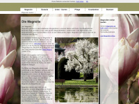 die-magnolie.de Webseite Vorschau