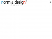 norm-design.at Webseite Vorschau