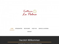 trattoria-lapalma.de Webseite Vorschau
