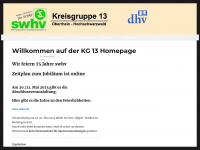 swhv-kg13.de Webseite Vorschau