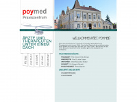 poymed.at Webseite Vorschau