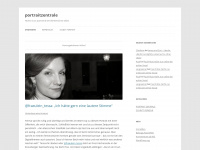 portraitzentrale.de Webseite Vorschau