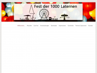 fest-der-1000-laternen.com Webseite Vorschau