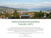 vvthalwil.ch Webseite Vorschau