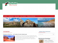 jordanien-reisen.info Webseite Vorschau