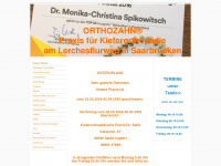 orthozahn.com Webseite Vorschau