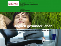 deltamed.info Webseite Vorschau