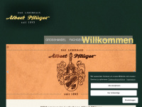 pflueger.at Webseite Vorschau