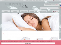 luxusfeder.de Webseite Vorschau
