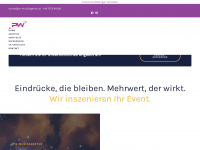 pw-musikagentur.at Webseite Vorschau