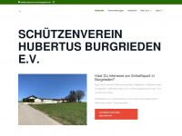 schuetzenverein-burgrieden.de Webseite Vorschau