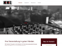 kkl-music.de Webseite Vorschau