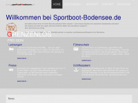 sportboot-bodensee.de Webseite Vorschau
