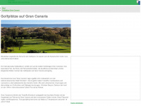 gran-canaria-golfplaetze.de Webseite Vorschau