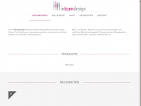 inteamdesign.de Webseite Vorschau