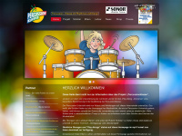 percussionklasse.de Webseite Vorschau