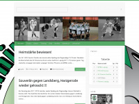unihockey-genthin.de Webseite Vorschau