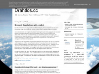 drahtlos-cc.blogspot.com Webseite Vorschau