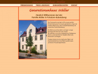 generationenhaus-müller.de Webseite Vorschau