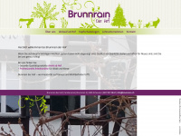 brunnrain.ch Webseite Vorschau