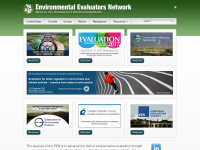 environmentalevaluators.net Webseite Vorschau