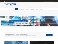 maracom.de Webseite Vorschau