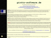giotto-software.de Webseite Vorschau