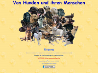 hunde-und-ihre-menschen.de Webseite Vorschau