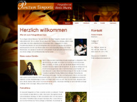 punctum-temporis.com Webseite Vorschau