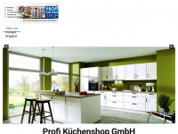 profi-kuechenshop.ch Webseite Vorschau