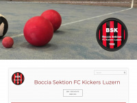 bskickers.ch Webseite Vorschau