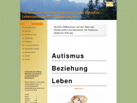 foerderverein-autismus.de Webseite Vorschau