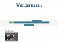 wundernasen.jimdo.com Webseite Vorschau