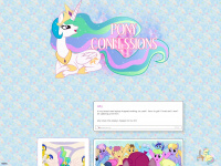 ponyconfessions.tumblr.com Webseite Vorschau