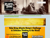 atlantisrising.com Webseite Vorschau