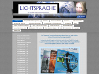 lichtsprache-online.com Webseite Vorschau
