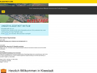 kleestadt.com Webseite Vorschau