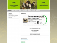 berner-sennen-hunde.net Webseite Vorschau