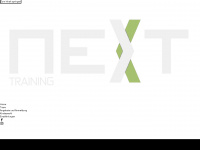 nexttraining.at Webseite Vorschau