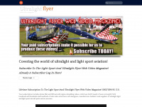 ultralightflyer.com Webseite Vorschau