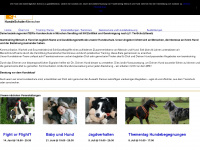 teamtraining-mensch-und-hund.de Webseite Vorschau