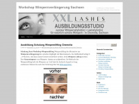 wimpernverdichtung.wordpress.com Webseite Vorschau