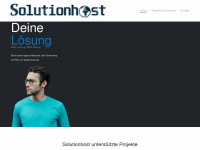 solutionhost.de Webseite Vorschau