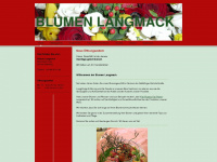 blumen-langmack.eu Webseite Vorschau