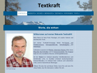 textkraft.de Webseite Vorschau