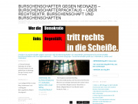 burschenschafterpacktaus.wordpress.com Webseite Vorschau