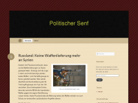 politischersenf.wordpress.com Webseite Vorschau