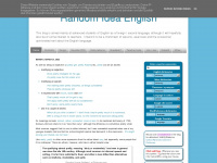 random-idea-english.blogspot.com Webseite Vorschau